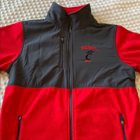 Cincinnati Bearcats Fleece Zip-Up - Picture 3 of 7
